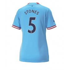 Manchester City John Stones #5 Hemmatröja Dam 2022-23 Korta ärmar